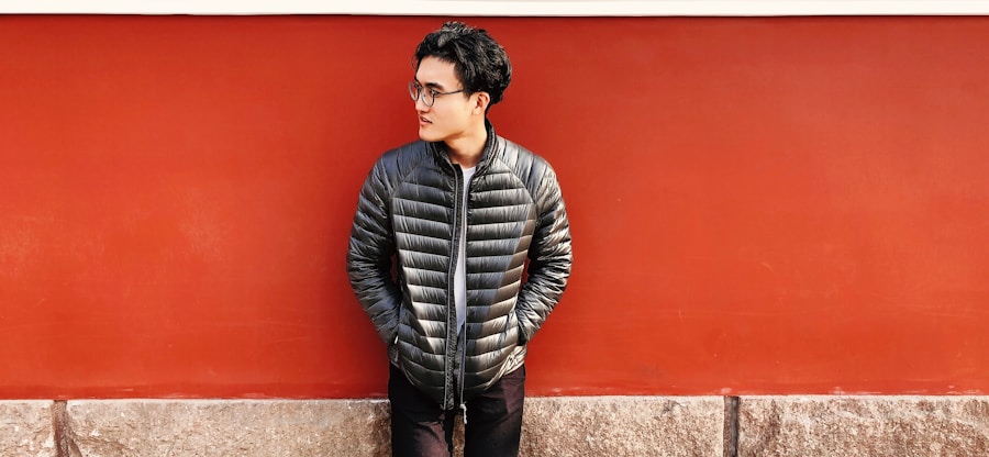Photo quilted jacket