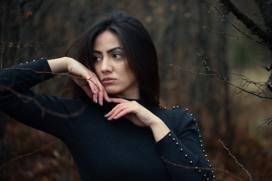 Photo black dress